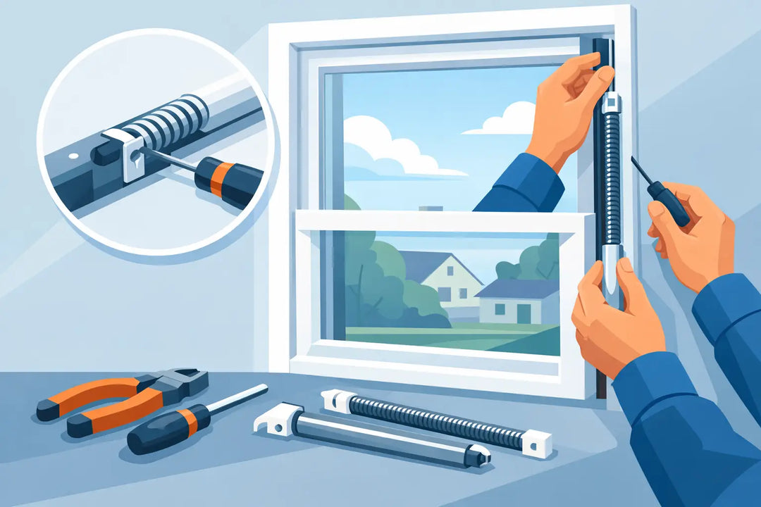 How to Replace Spiral Window Balances Safely