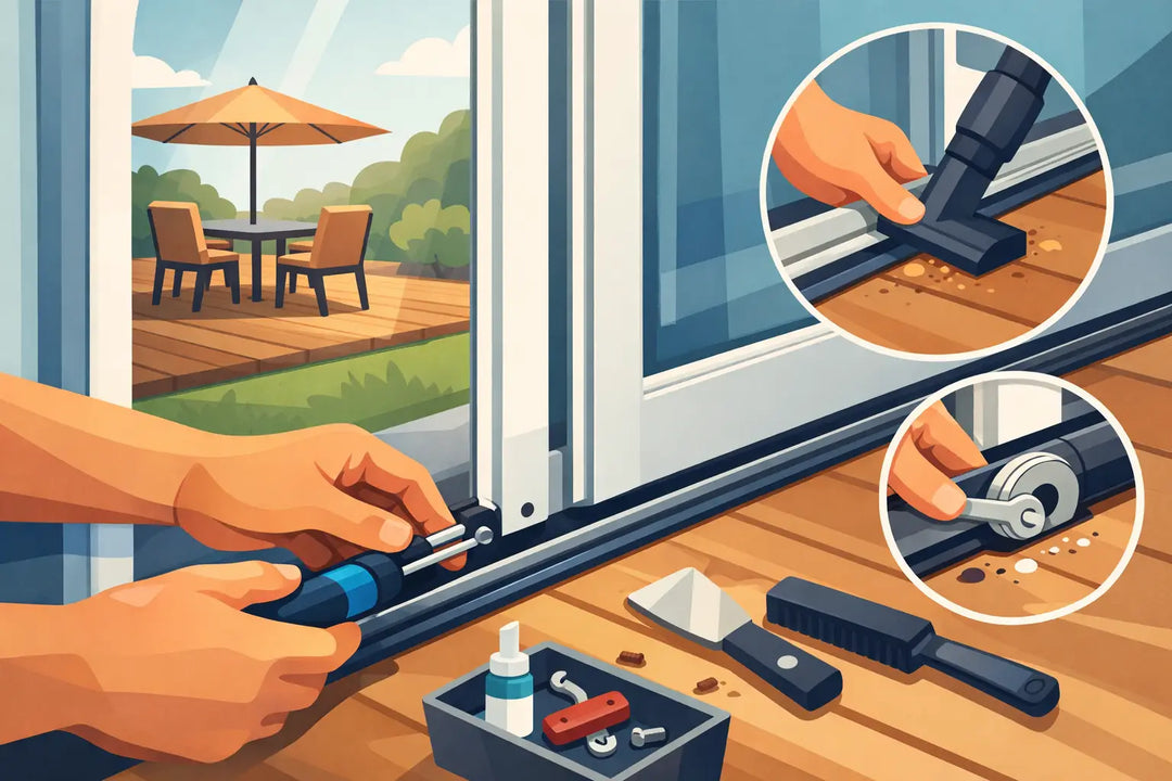 How to Fix a Sticking Patio Door at Home