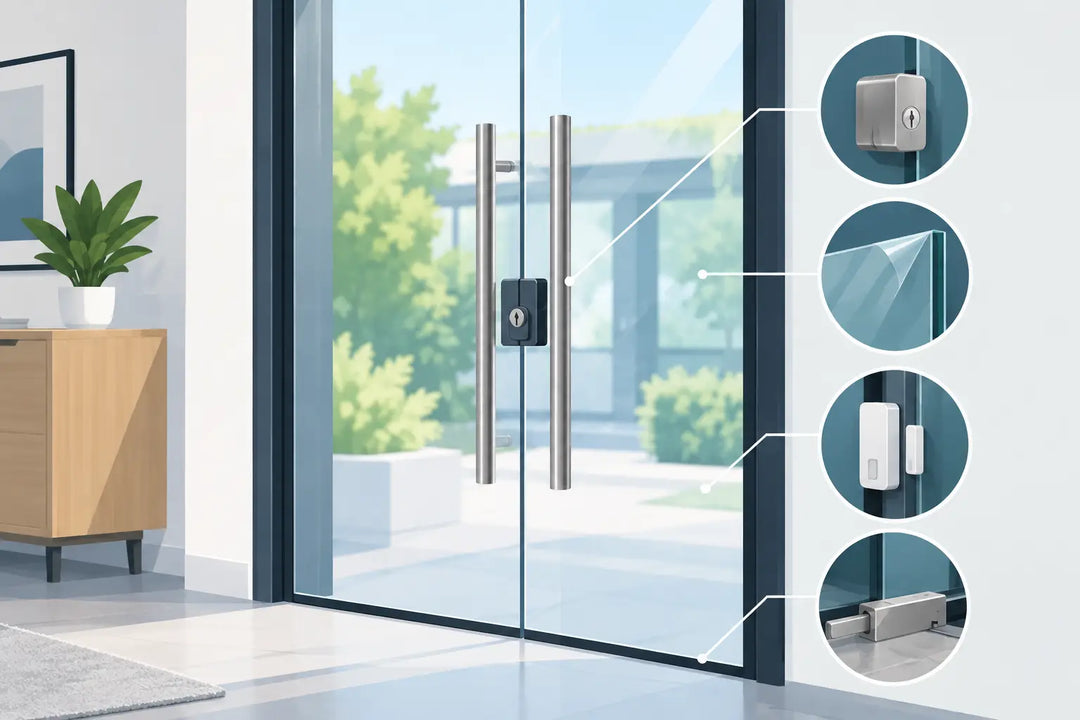 How to Secure Glass Doors Without Replacing Them