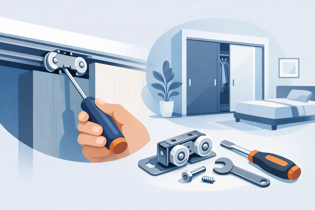 Wardrobe Door Roller Replacement Made Simple