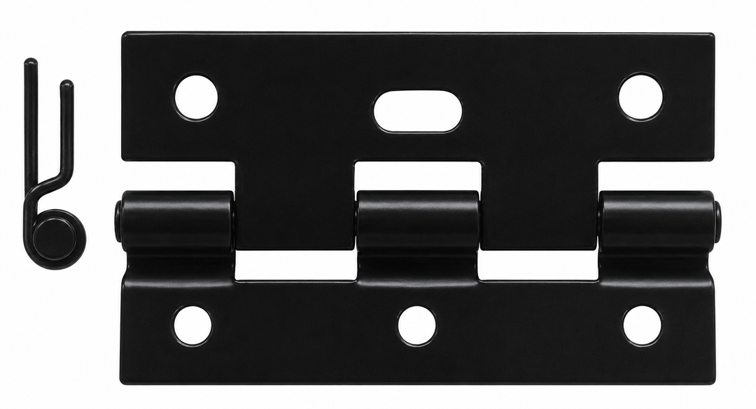 1-1120 Security door hinge 75mm