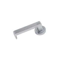 SYMPHONY EXT ROUND ROSE HALF SET &amp; LEVER 112 Polyester Powdercoat - 1220/112PC
