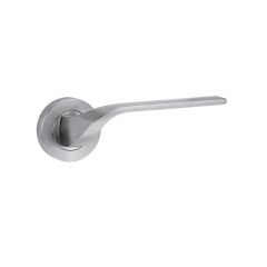 SYMPHONY 122 LH LEVER ON ROUND ROSE FULL SET Polyester Powdercoat - 1220/1221/122LPC