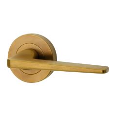SYMPHONY ROUND ROSE FULL SET &amp; LEVER 123 Oil Rubbed Bronze - 1220/1221/123ORB