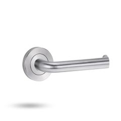 SYMPHONY EXT ROUND ROSE HALF SET &amp; LEVER 102 Chrome Plate - 1220/102CP