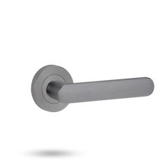 SYMPHONY 106 LEVER ON ROUND ROSE FULL SET Polyester Powdercoat - 1220/1221/106PC