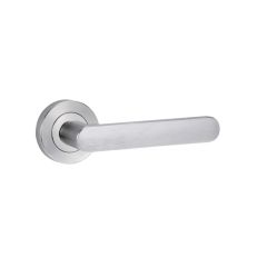 SYMPHONY 106 LEVER ON ROUND ROSE FULL SET Satin Chrome - 1220/1221/106SC