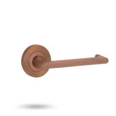 SYMPHONY ROUND ROSE FULL SET & LEVER 118 Antique Copper - 1220/1221/118AC