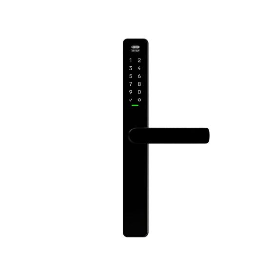 Lockwood Latitude Slim Smart Lock 4-Point 30mm Backset 12mm Strike Matt Black – LWL/LSSL/0430B - product image 1