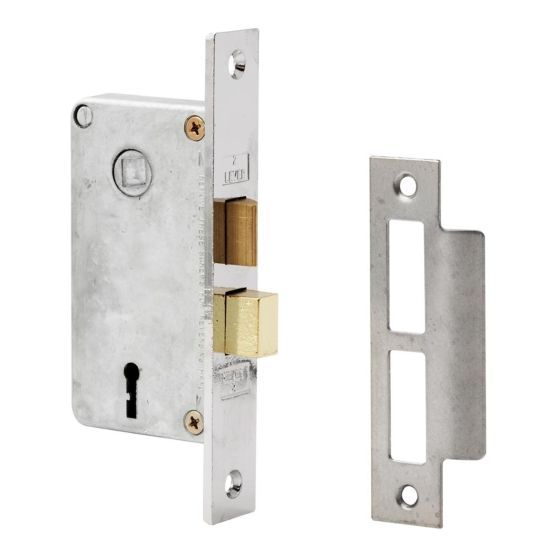 Lockwood L1702 Rebated Mortice Lock – Chrome Plate