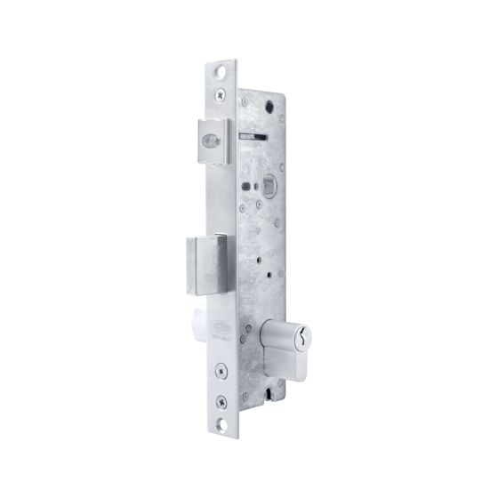 Lockwood Induro 2-Point Mortice Lock – 50mm Backset – Satin Stainless
