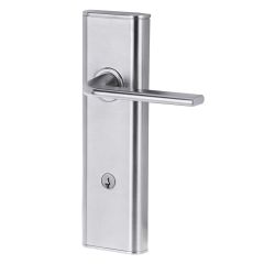 Lockwood Nexion Vision Entrance Lockset – Lever 4 – Satin Chrome – NXV12/1L4SC
