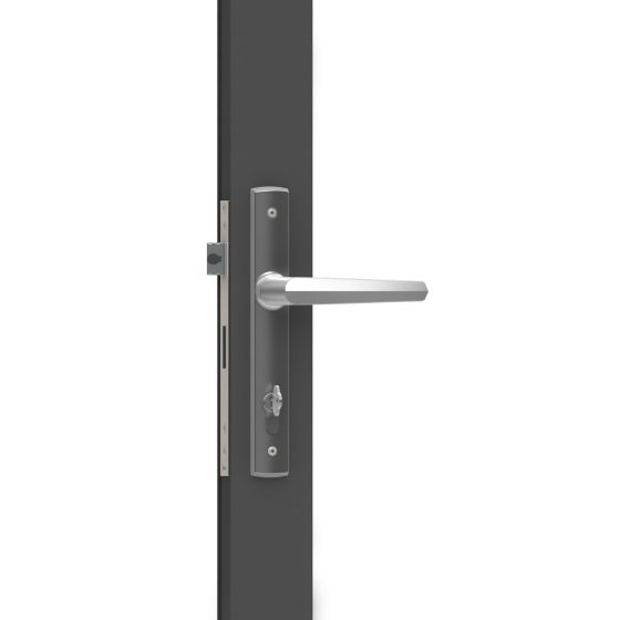 Lockwood Induro 2-Point Mortice Lock – 50mm Backset – Satin Stainless