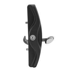 Whitco Lawson External 10 Disc CYLINDER 10KA Outer Pull Steel STRIKE43 TP Black