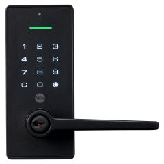 YALE LIBI DIGITAL LEVER KEYED MATT BLACK Matt Black - YLBL226NRMBK