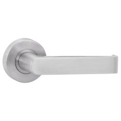 Yale Simplicity Lever 1 satin stainless passage handle set YSH1/S1NLSS