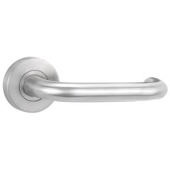Yale Simplicity Lever 2 satin stainless passage handle set YSH1/S2NLSS