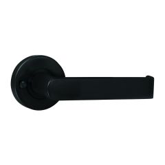 Yale Simplicity Lever 1 black privacy handle set with latch YSH2/S1BLK