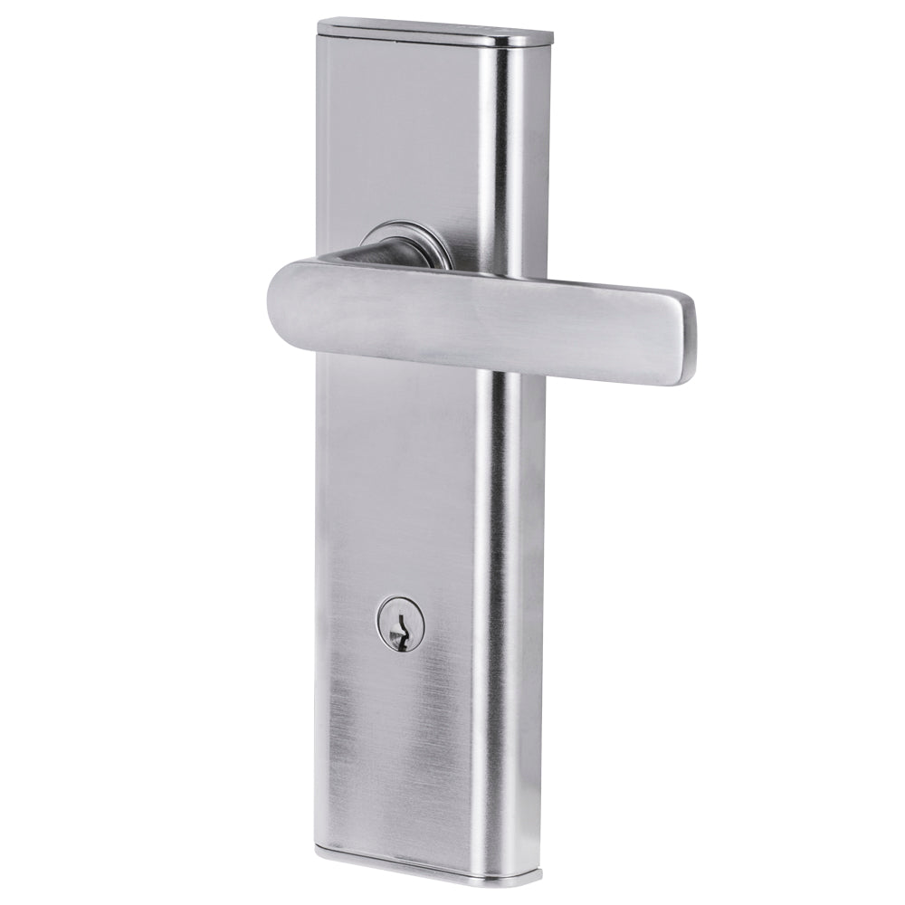Lockwood Nexion Vision Entrance Lockset – Lever 3 – Satin Chrome – NXV12/1L3SC