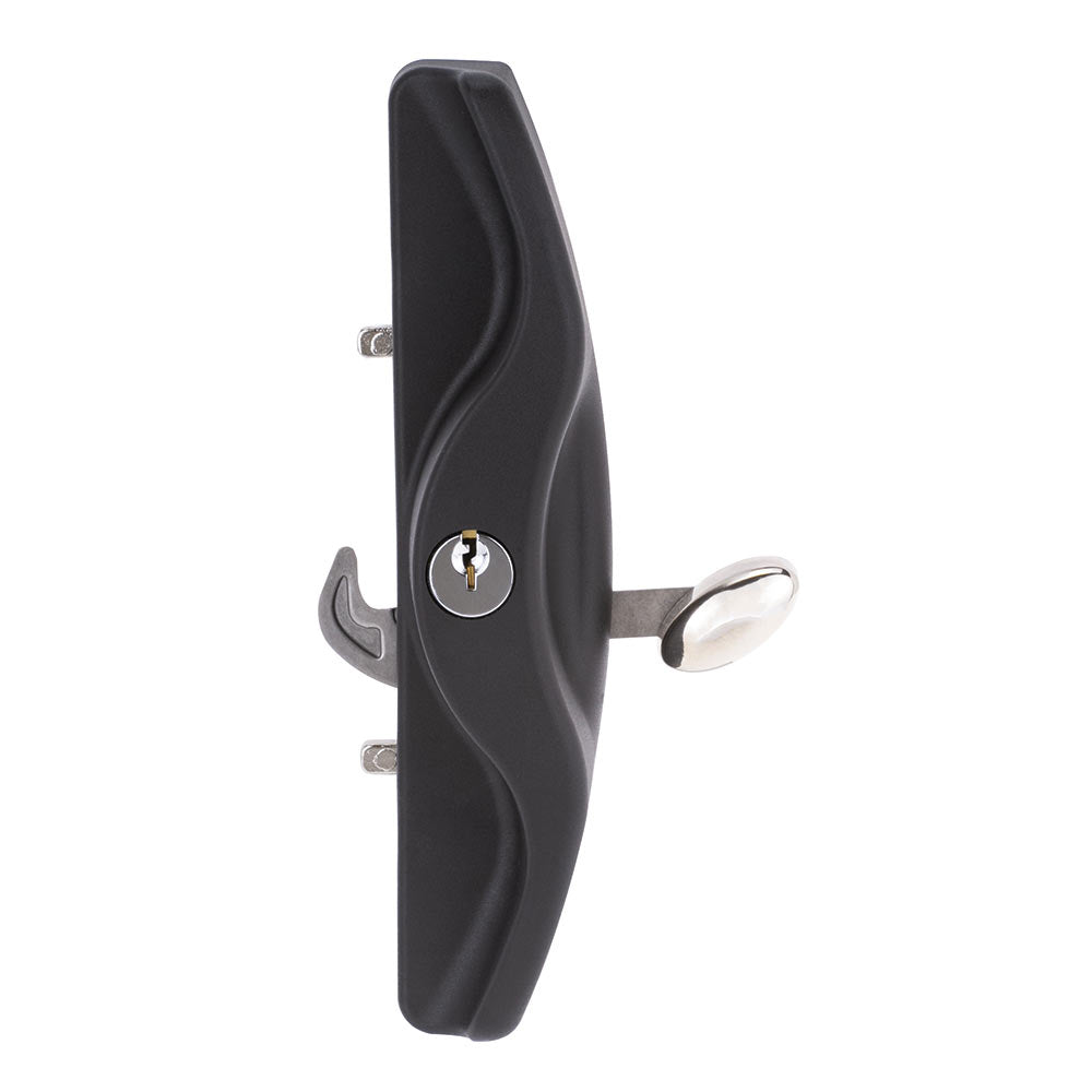 Whitco Lawson Double-Cylinder Sliding Door Lock, Black – W5068175RP