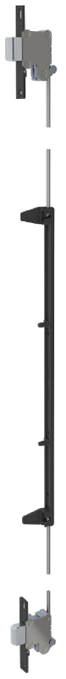 Yale Quattro Hinged 3PT Lck Acc Kit Black