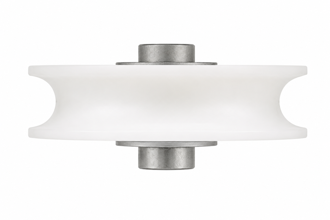 3 - 4143 Heavy Duty Roller with Offset Axle diameter 32mm Axle 6.4mm