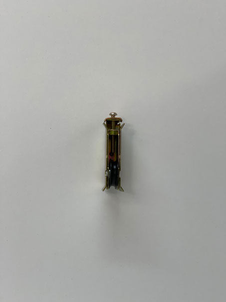 Adjustable door carriage with 17mm flared wings. Suits Frontline, Vincent, Vantage &amp; many others. Use M - 4140 as replacement roller.