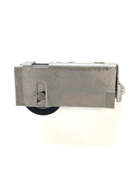 Premium heavy duty adjustable sliding door carriage & roller. 17mm flared wings, stainless steel carriage with a M - 4148 premium roller. corrosion resistant.