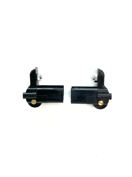 3 - 5270 Plastic window carriage with nylon grooved roller &amp; brass pin